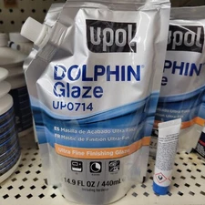 UPOL Dolphin Glaze UP0 714 Premium Self Leveling Finishing Glaze 14.9OZ. Bag