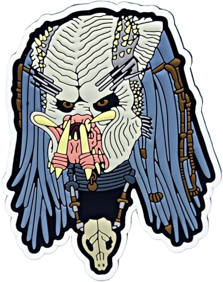 Predator Alien Movie Patch - Iron On Or Sew On Embroidered Design (MPR8)