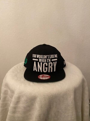 New Era Cap - Schwarz - Hulk - Small-Medium - Verstellbar