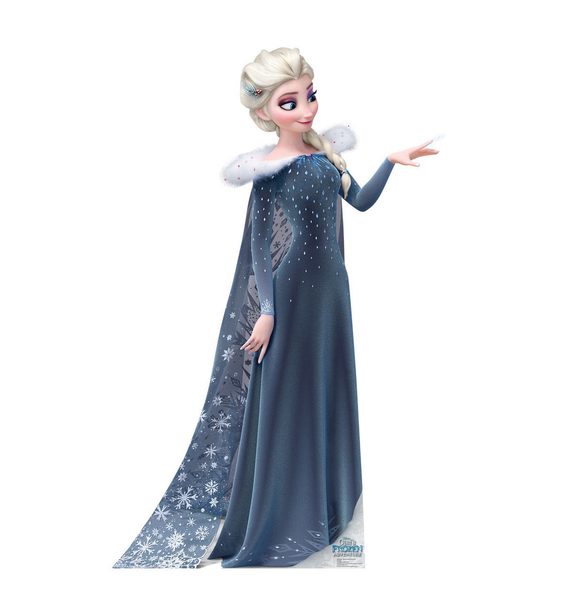 ELSA LIFE SIZE STAND UP FIGURE FROZEN KIDS DECOR DISNEY SNOW QUEEN