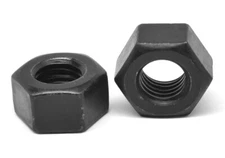 1/2"-13 Coarse Thread A194 / SA 194 Grade 2H Heavy Hex Nut Black Oxide