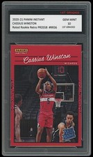 Cassius Winston 2020-21 Panini Instant 1st Graded 10 Retro Rated Rookie Card