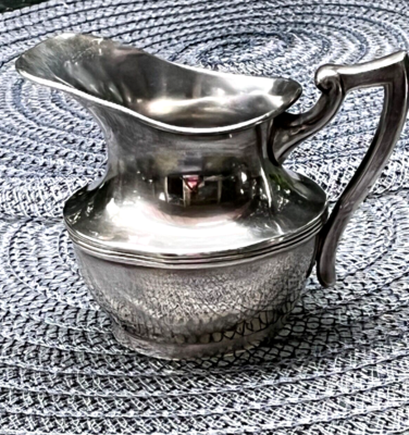 Vintage Classic Poole Silver Co. Creamer 2955 made in Taunton