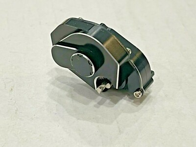 #ad #ad Aluminum Transmission Gearbox With HD Steel Gear Axial SCX24 Black $22.49