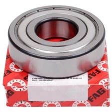 FAG 6000 ZZ Deep Groove Ball Bearing, Metal Shielded 10x26x8 mm