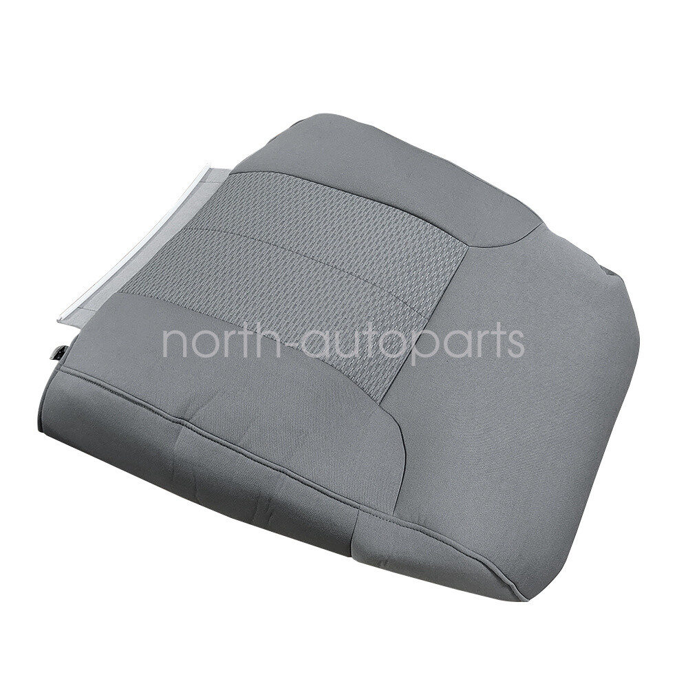 2011 2012 Ford F150 XL Work Truck Driver Bottom-Top Vinyl Seat Cover Steel Gray