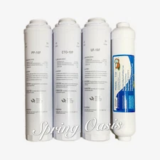 Three Baynote (Bayonet) Refill Cartridge (PP+CTO+UF) with T33 Post Filter