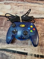 Mad Catz Original Xbox Controller #4516 Wired Blue