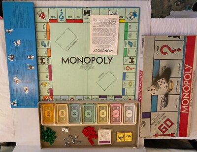 Monopoly No. 9 Vintage Parker Brothers Board Game | eBay