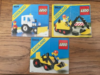 lego construction vehicles instructions