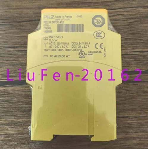Relais de sécurité 1 pièce neuf PiLZ PZE X4 774585 - Photo 2/4