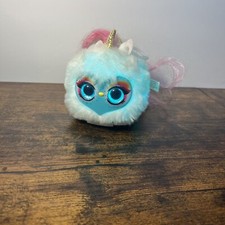 Pomsies Lumies Sky Rocket Changes Color Rainbow Unicorn Lumie Toy Used Works