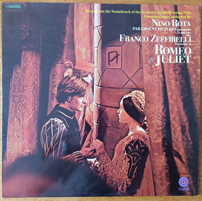 Nino Rota: Romeo & Juliet - Music From The Soundtrack (LP), Germany 1969