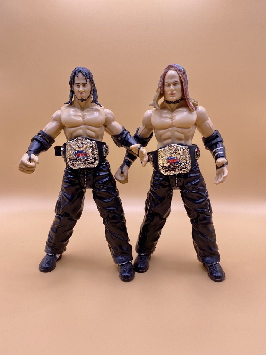 Vintage WWE HARDY BOYZ Jeff Hardy & Matt Hardy the w/ Tag Vintage WWE HARDY BOYZ Jeff Hardy & Matt Hardy the w/ Tag