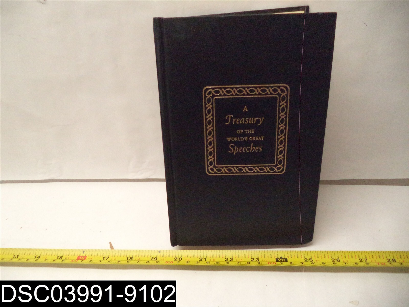 A Treasury of the World's Great Speeches edited by Houston Peterson 1965 HC