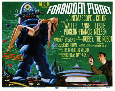 Forbidden Planet - 1956 - Poster | eBay