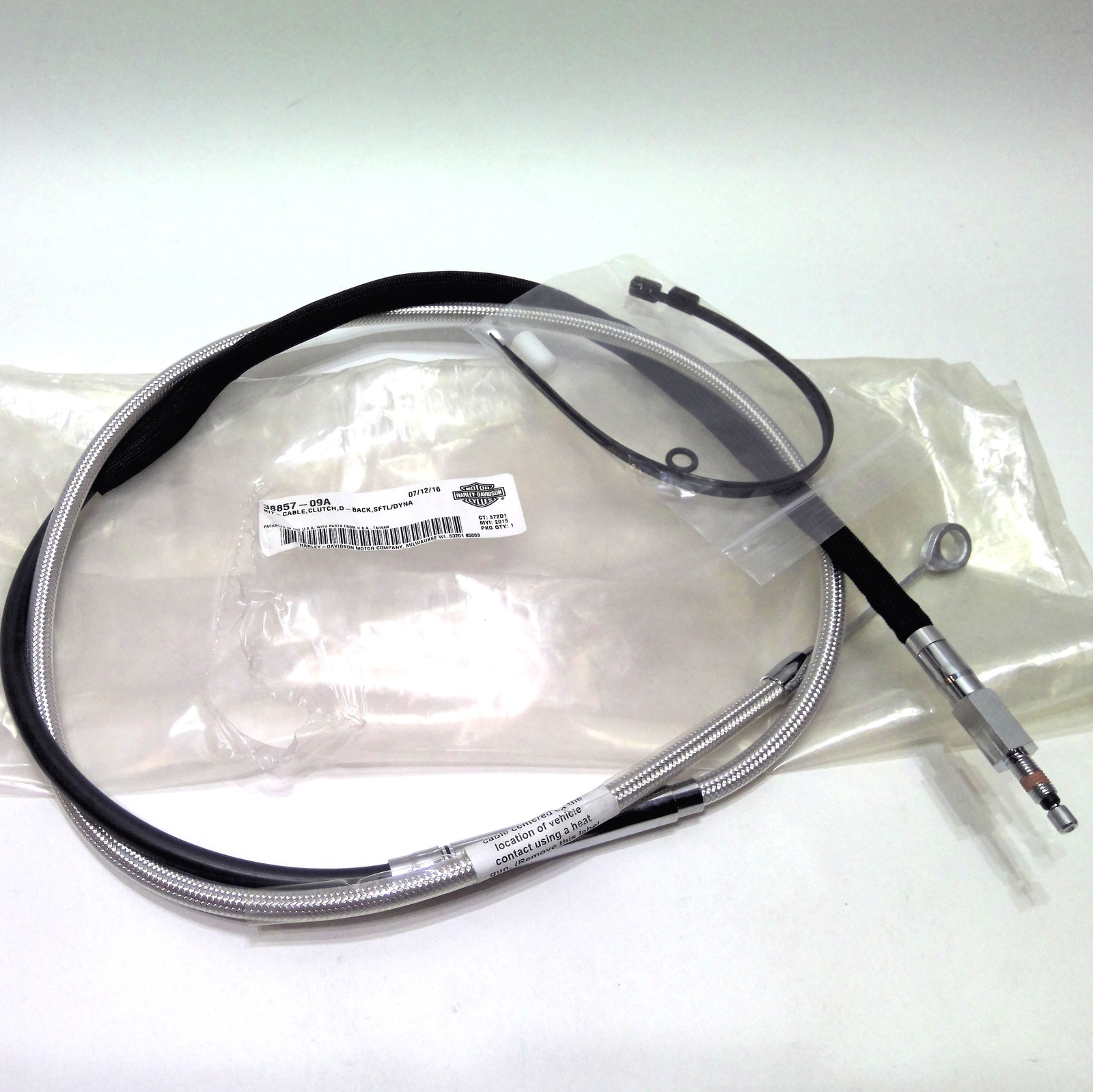 Harley Davidson Diamondback Softail Dyna 72.7 Long Clutch Cable 38857