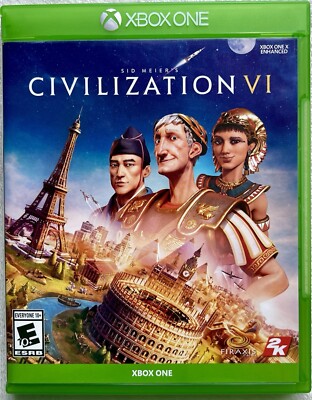 Civilization VI, (Microsoft Xbox One, 2019), Tested, CIB w/ Free Shipping!!