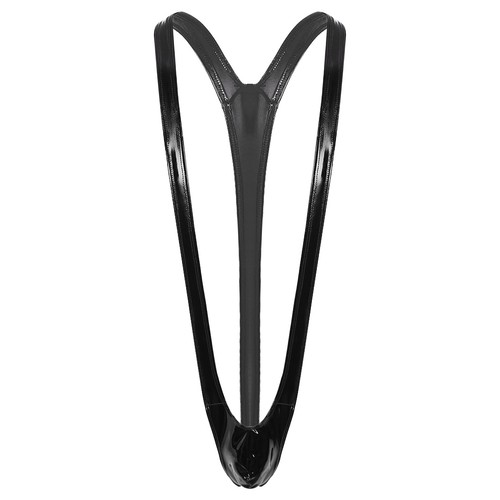 Freebily Men Mankini Deep V Plunging Thong Y Back Jockstrap Bodysuit AU - Picture 116 of 120