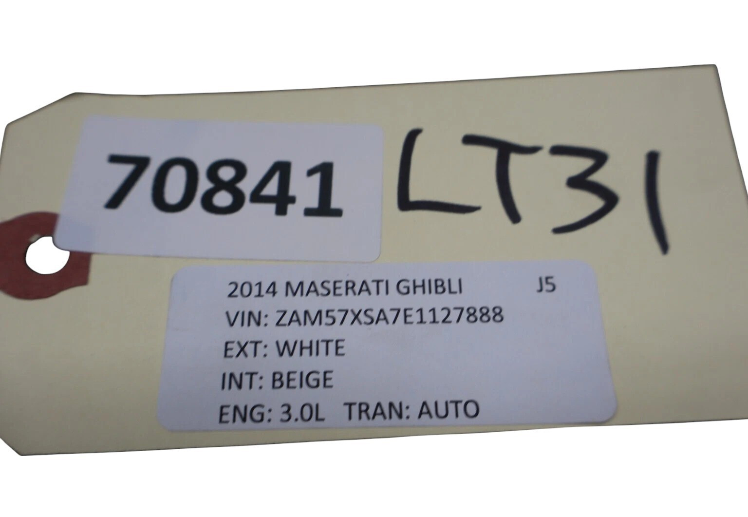 14-19 Maserati Ghibli Front Bottom Engine Forward Cover Splash Shield Panel Oem