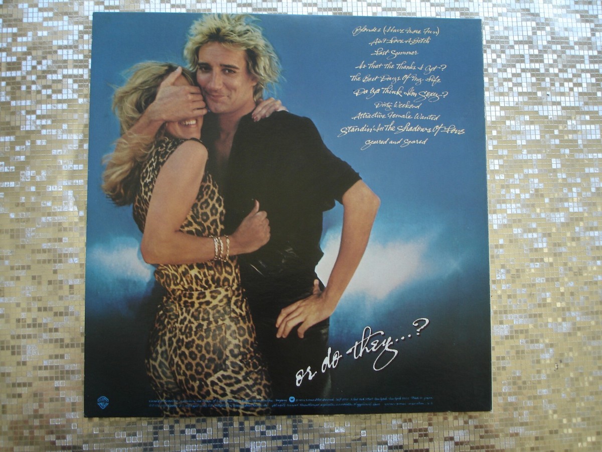 Rod Stewart ‎ ~ Blondes Have More Fun ~ Japanese IMPORT LP Warner