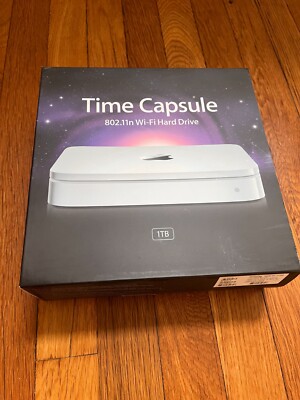 Apple Time Capsule 802.11n Wifi Hard Drive 1TB MC343LL/A Model