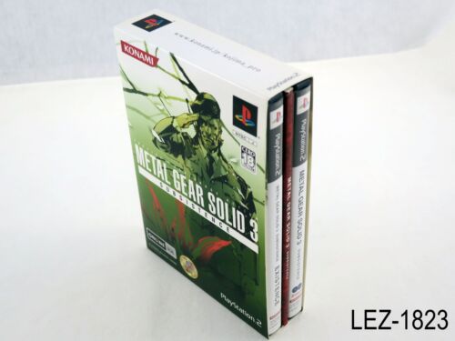 Metal Gear Solid 3 Subsistence + MG 1+2 Playstation 2 Japan Import PS2 US  Seller | eBay