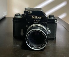 RARE GEM Vintage Nikon F 35 mm SLR FILM CAMERA w/ NEW BONUS ADD-ONS