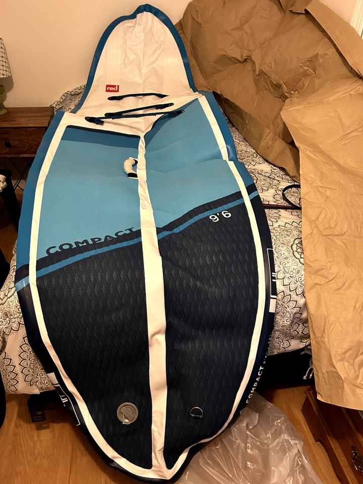 Red Paddle Co Compact Package - 9'6" x 32” Paddle Board Inflatable Blue  - Image 4 of 4