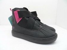 Baretraps Girl's Kinley Boots Black/Pink Size 6.5M