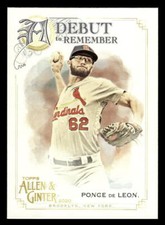 2020 Topps Allen & Ginter  Daniel Ponce de Leon #DTR-23 St. Louis Cardinals