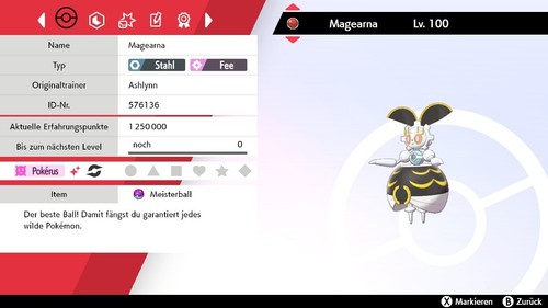 Pokemon Schwert und Schild Shiny [Event Square Shiny 2nd Magearna] FAST DELIVERY - Bild 2 von 5