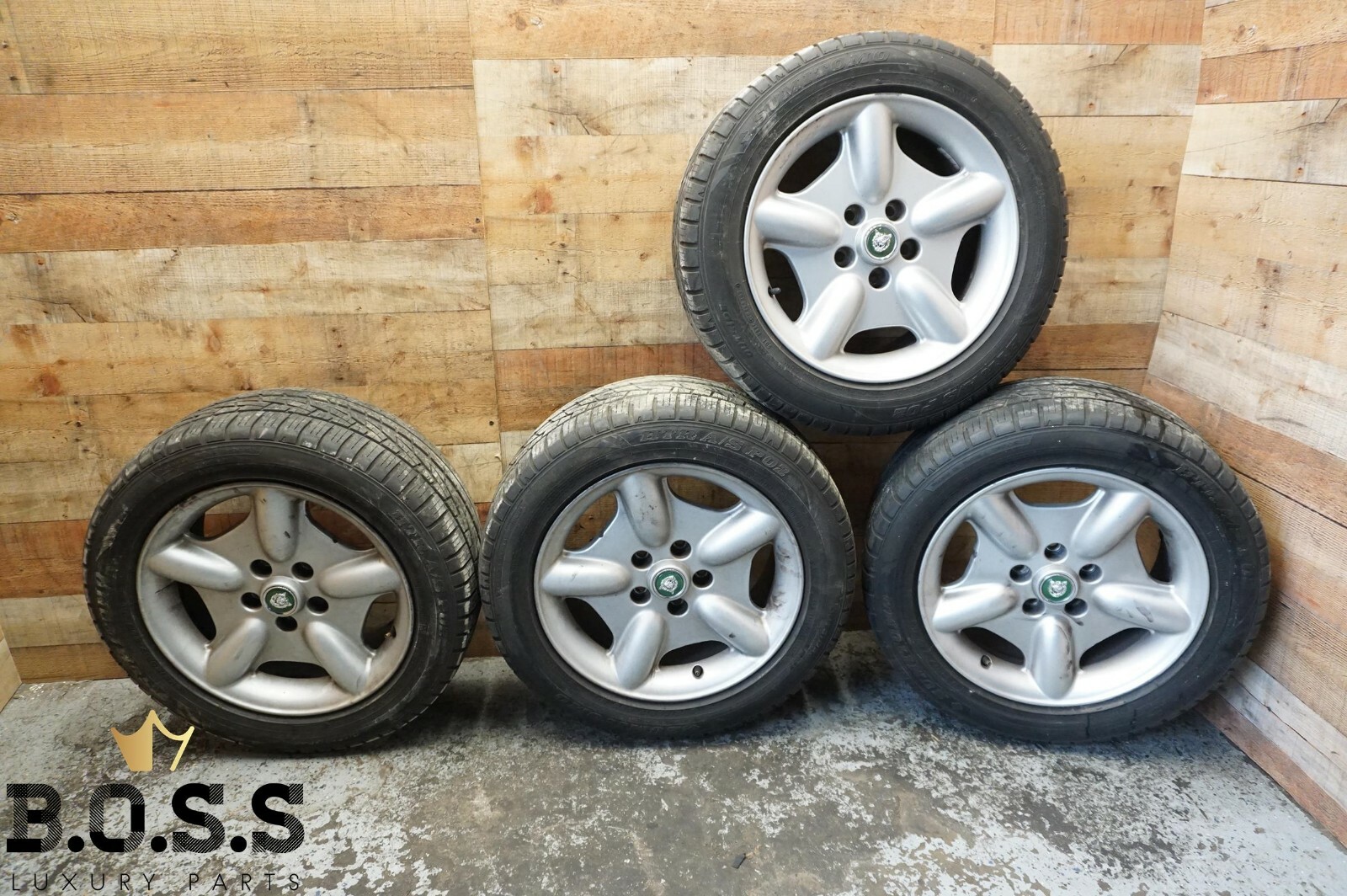 9703 Jaguar XK8 Wheel Wheels w/ Tires (Set of 4) 17'' OEM Genuine eBay