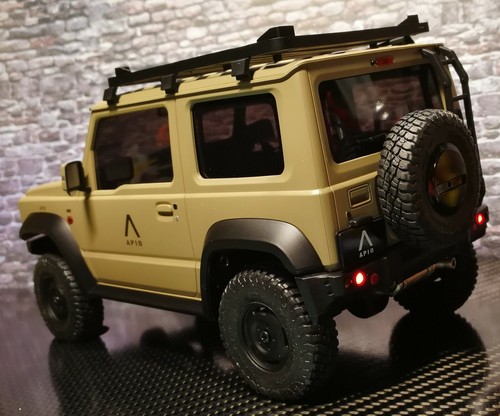 Kyosho MINI-Z 4X4 MX-01 Suzuki Jimny Sierra Apio TS4 4WD Crawler LED-Licht RTR - Bild 4 von 11