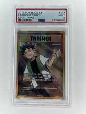 2016 Pokémon Brock's Grit 107/108 Evolutions MT PSA 9 on eBay
