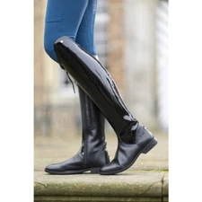 HKM Lynette Patent Leather Dress Boot