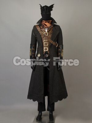 Hot  Game Bloodborne The Hunter Cosplay Costume Men Outfits mp003779