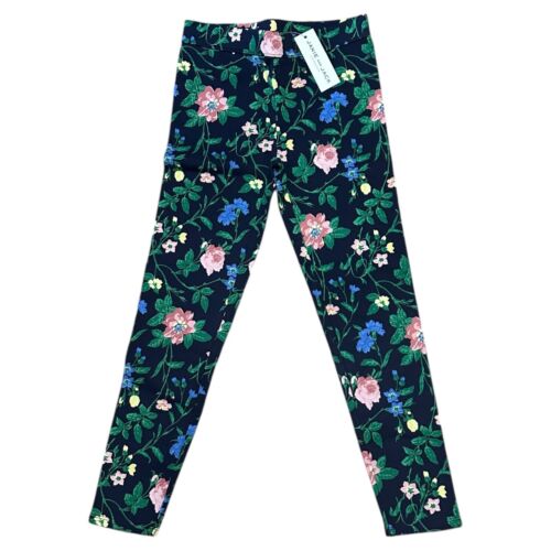 Janie and Jack Floral Ponte Pant Leggings Girl’s Size 8 Flowers NWT - Picture 1 of 6