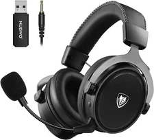 NUBWO Wireless Gaming Headset,2.4GHz & Bluetooth Model G07-BT