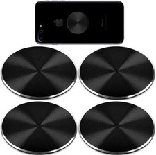 4x Strong Adhesive Metal Plates Replacement for Magnetic Car Mount Phone Holder