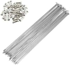 36pcs STAINLESS STEEL Bicycle Spokes 14G MTB BMX Cruiser MTB Road Bike ALL SIZES