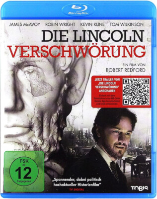 Blu-ray DIE LINCOLN VERSCHWÖRUNG # James McAvoy, Robin Wright ++NEU