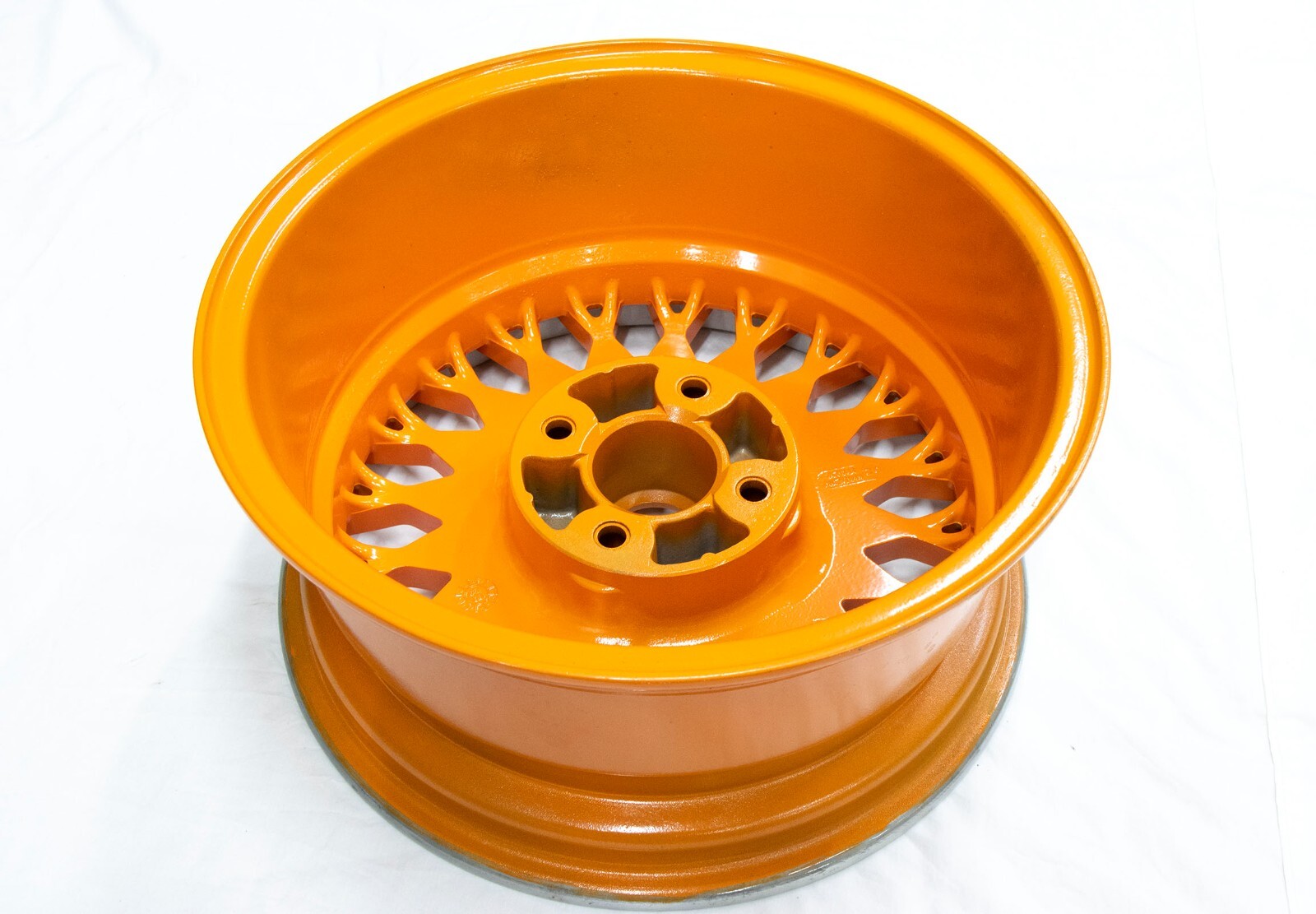 1984 85 86 ASC McLaren coupe OEM orange aluminum 15x7 wheel rim *Read details*