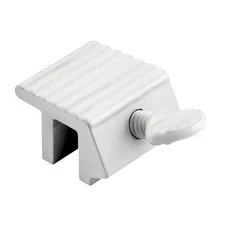 Prime-Line U 9802 Sliding Window Lock, 1/4 In., Extruded Aluminum, White
