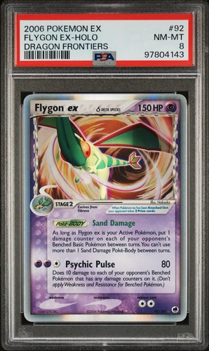 Flygon ex δ graded PSA 8 for sale on eBay