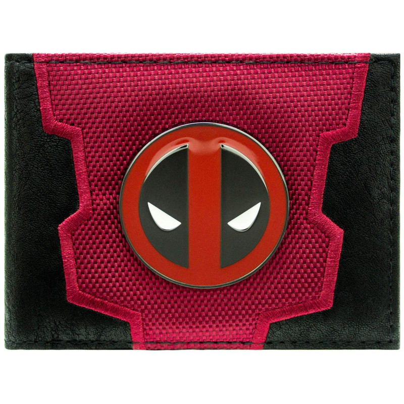 Marvel Deadpool Mutant Mercenary Suit Up Red Bi-Fold ID & Card Wallet