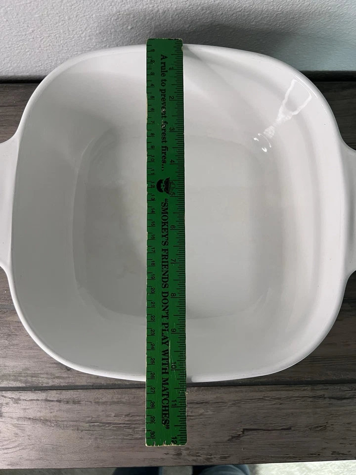 Vintage Corning Ware Blue Cornflower A-5-B 5Quart Casserole Dish w/Pyrex A-12-C - Image 3 of 4