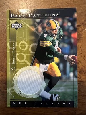 2001 Upper Deck Legends #PP-BF Brett Favre Past Patterns Jerseys
