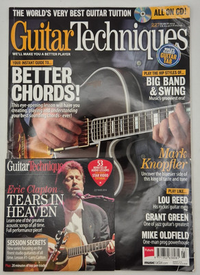 Guitar Techniques Magazine March 2014 Issue 227 Knopfler Eric Clapton (2 Of 4)