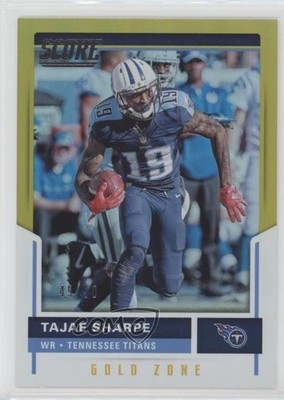 2017 Score Gold Zone 49/50 Tajae Sharpe #259 1s7